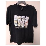 Disney 'Happy New Year' Short Sleeve Tee Size L