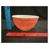 Vtg Pyrex #402 1.5 qt Red Bowl