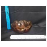 Anchor Hocking Renaissance Amber Glass Bowl