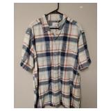 Mutual Weave SS Button Up Tee