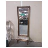 1960s MCM Pier Mirror w/ Base