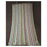 Handmade VTG-Style Crocheted Afghan Throw
