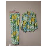 Corinth Street 2pc. Floral Set Shirt & Pants