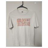 JerZees 'Groovy Brother' Size S Tee