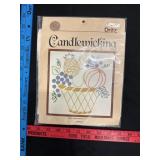 Dritz Candlewickering Fruit Basket Embroidery Kit