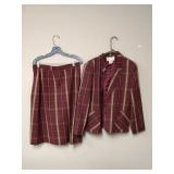Collegian 2pc. Women's Suit & Skirt