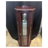 Pulaski Corner Wooden Curio Cabinet