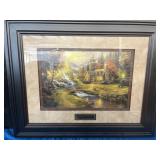 Thomas Kinkade 'Mountain Paradise' Framed