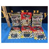 (6) Racing Champions 90's Stock Cars & Collector
