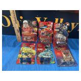 (6) Nascar 90's Die Cast Cars & Collector Cards