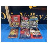 (6) Nascar 90's Die Cast Cars & Collector Cards