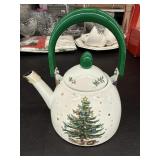 Vintage NIKKO Christmas Teapot