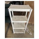 48in 4-Tier Plastic Shelf
