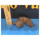 VTG Ceramic Hound Dog Figurine