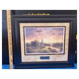 Thomas Kinkade 'Sunrise Chapel' Print