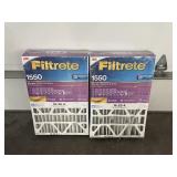 (2) Filterete 1550 16X25X4 Filter