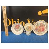(4) VTG Oneida Deluxe 'Three Little Pigs'