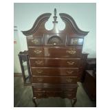Thomasville Cherry Queen Anne Style Highboy
