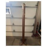 Freestanding Solid Wood Coat Tree