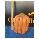 Hand Carved Chainsaw Art Pumpkin
