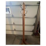 6ft Wooden Coat Rack Tree