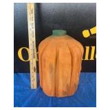 Hand Carved Chainsaw Pumpkin