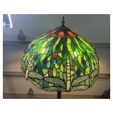 65in Tiffany Style Dragonfly Floor Lamp