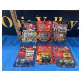 (6) Nascar 90's Die Cast Cars & Collector Cards