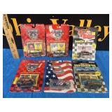 (6) Nascar 90's Die Cast Cars & Collector Cards
