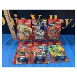 (6) Nascar 90's Die Cast Cars & Collector Cards