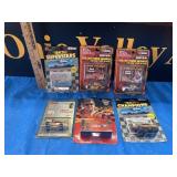 (6) Nascar 90's Die Cast Cars & Collector Cards