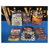 (6) Nascar 90's Die Cast Cars & Collector Cards