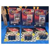 (6) Nascar 90's Die Cast Cars & Collector Cards