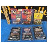 (6) Nascar 90's Die Cast Cars & Collector Cards