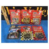 (6) Nascar 90's Die Cast Cars & Collector Cards