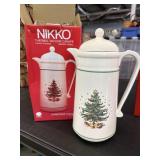 NIKKO Christmas Thermal Carafe
