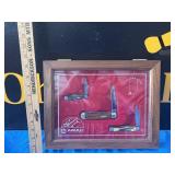 VTG Framed AMAX Coal Company 3 Pocket Knives