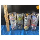 (8) VTG McDonald's Disney Glasses