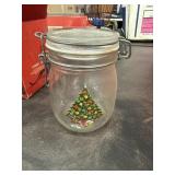 Vintage NIKKO Christmas Candy Jar