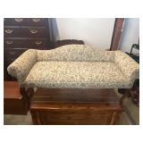 Floral Upholstered Loveseat