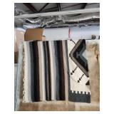 VTG Western Navajo Style Wool Blanket