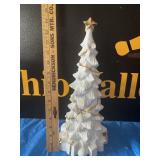 Ceramic White Christmas Tree