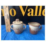 Frankeroma Aztec Mayan Creamer & Sugar