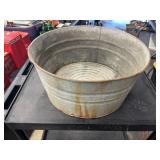 Galvanized Metal Wash Tub