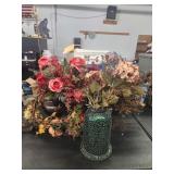 Artificial Flowers w/ Vases