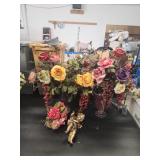 Artificial Flowers w/ Vases