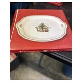 Vintage NIKKO Christmas 10' Serving Tray