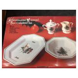Vintage NIKKO Christmas 5 pc Completer Set