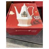 Vintage NIKKO Christmas Coffee Pot