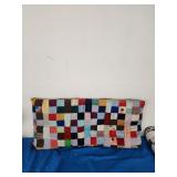 Patchwork Quilt Seat Cushion 37'x17'